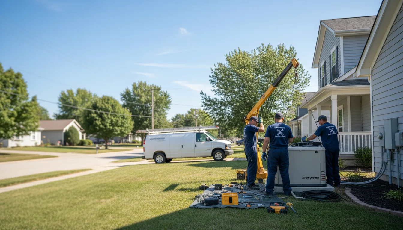 Generator Installation in Bannock, OH near me